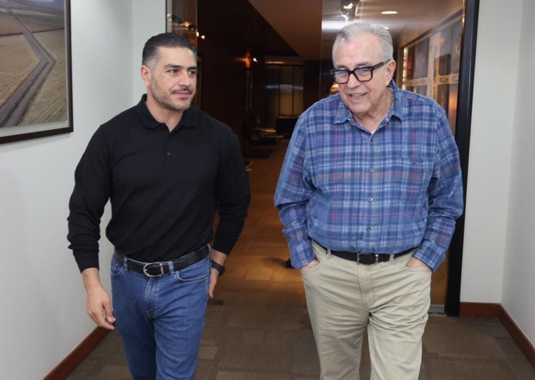 Se reúnen García Harfuch y Rocha Moya por crisis en Sinaloa