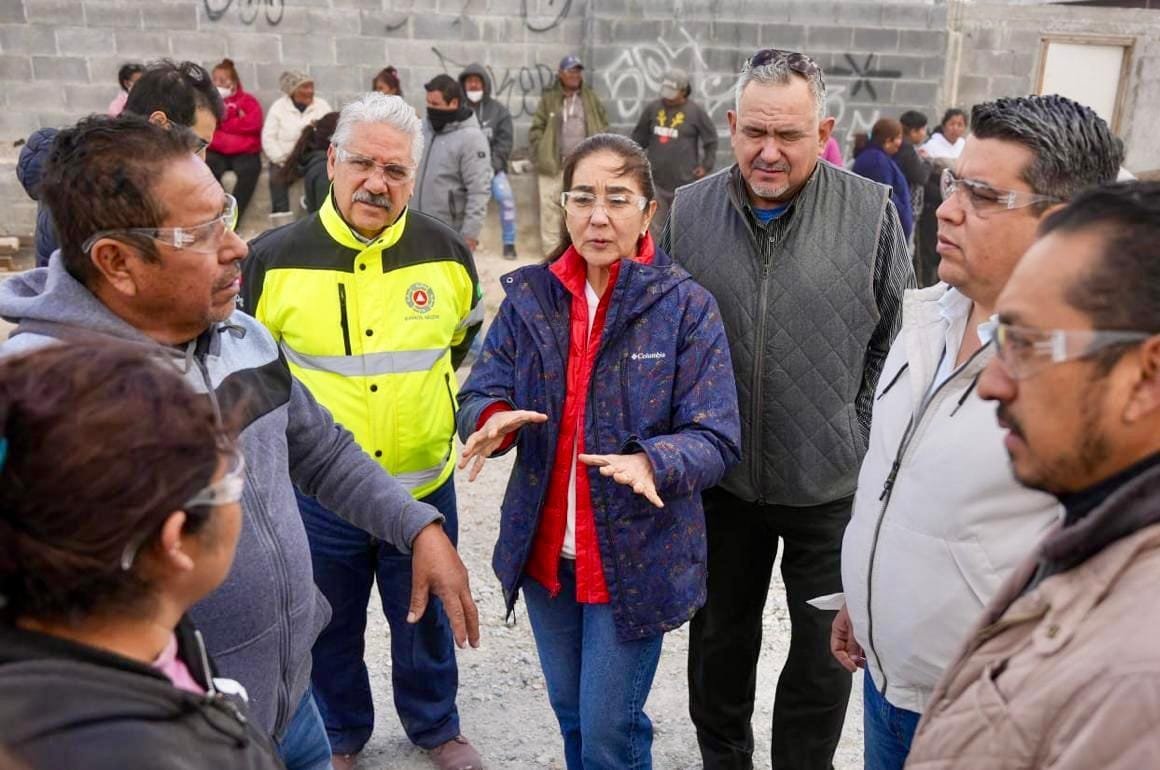 DIF Ramos Arizpe brinda apoyo a familias afectadas por siniestro en Urbivilla