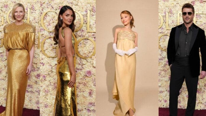 ¡Comienza la lluvia de estrellas! De Ariana Grande, Eiza González, Demi Moore, Salma Hayek y más en la Alfombra Roja de los Globos de Oro