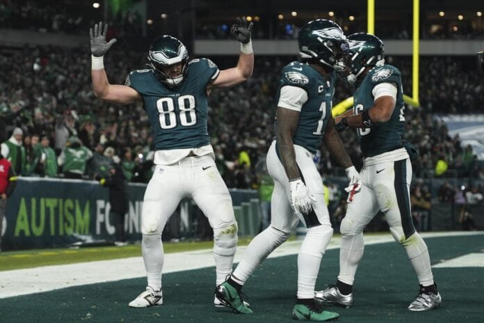 Eagles avanza a la Ronda Divisional con sólida victoria sobre Packers