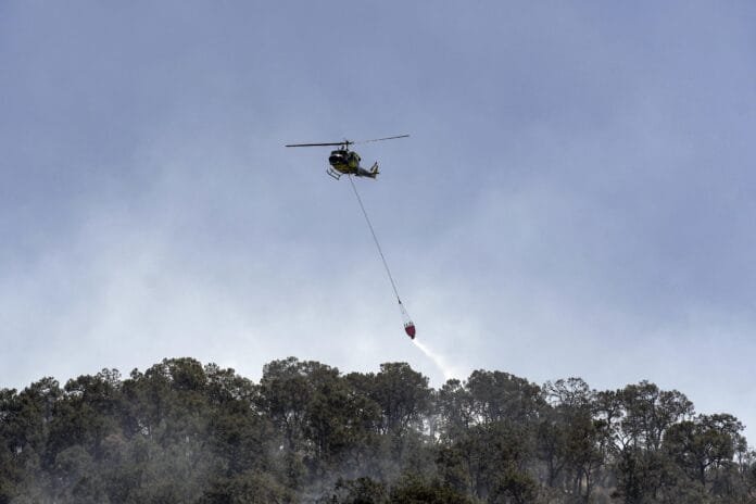 Contienen al 90% incendio en El Tunal, Arteaga; liquidan 85% del fuego