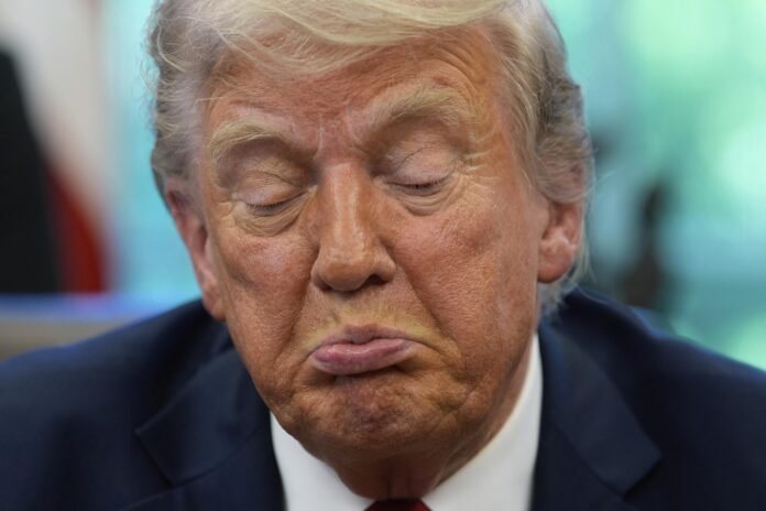 El índice de aprobación de Trump no ha dejado de caer, según las encuestas