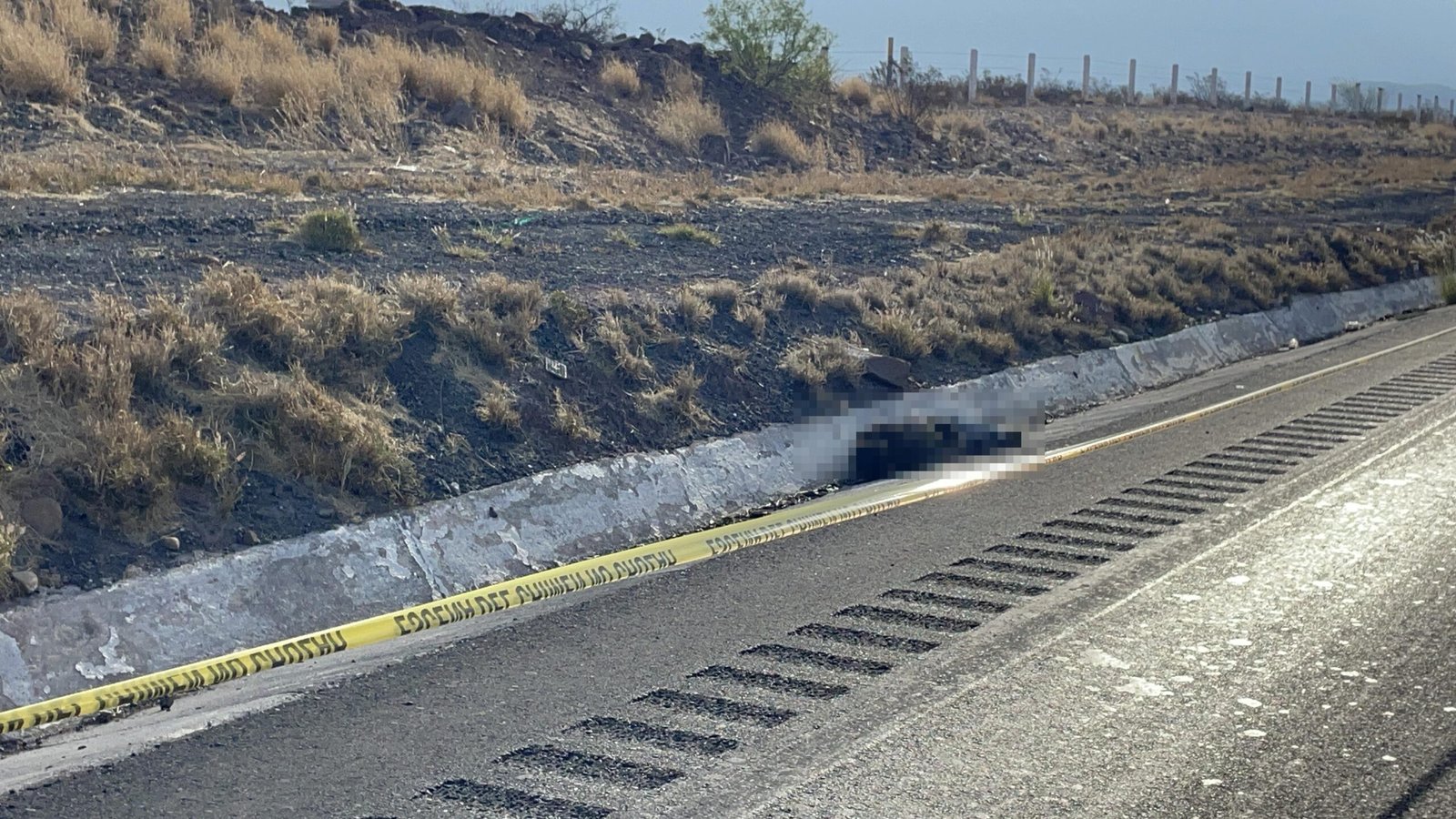 Localizan cuerpo sin vida a la orilla de autopista Saltillo-Torreón; posible atropellamiento