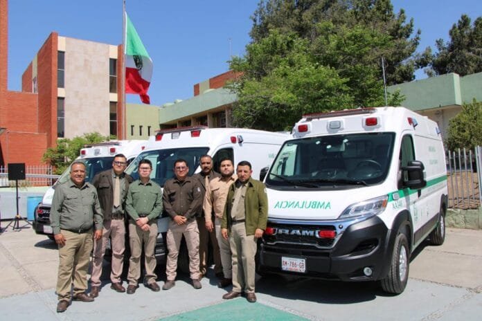 Adquiere IMSS Coahuila 40 nuevas ambulancias; 4 se quedarán en Saltillo