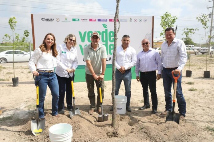 Inicia en Sabinas la jornada de reforestación ‘Verde Verde Coahuila’
