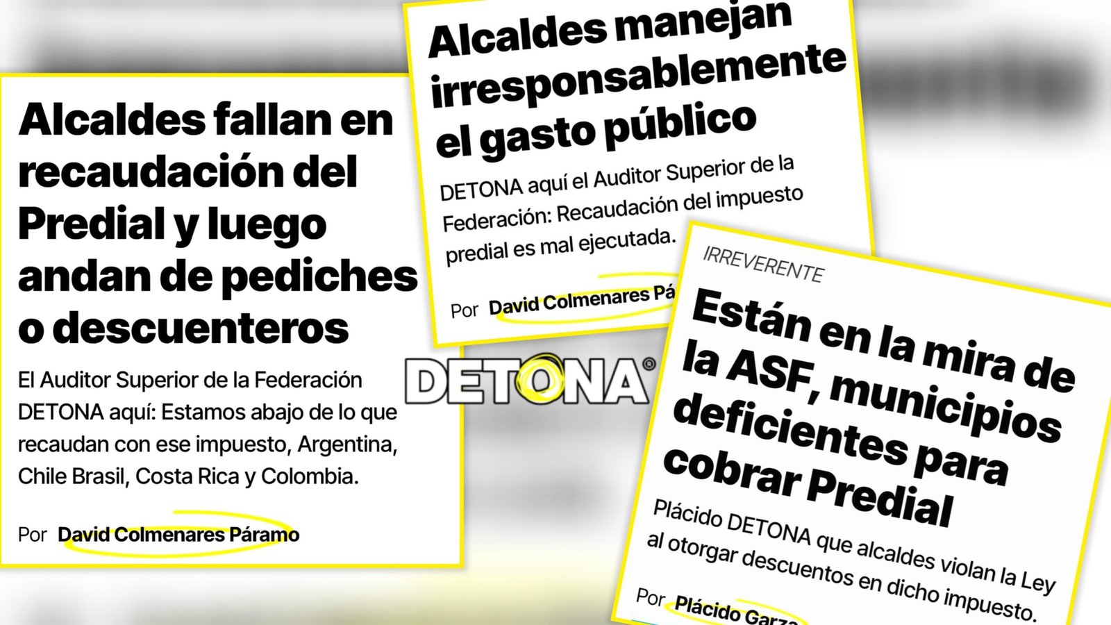 En la mira, finanzas estatales y municipales por baja recaudación de predial e ISAI