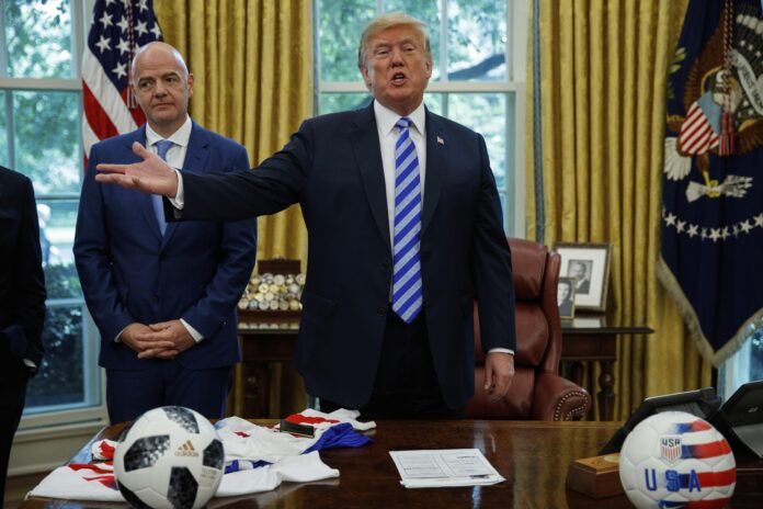 Entre visados y redadas: Trump, la FIFA y 11 mil millones de dólares en vilo