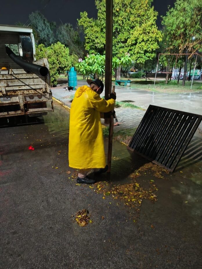 Lluvias dejan 16 mm en Torreón; sin daños graves, por atención oportuna