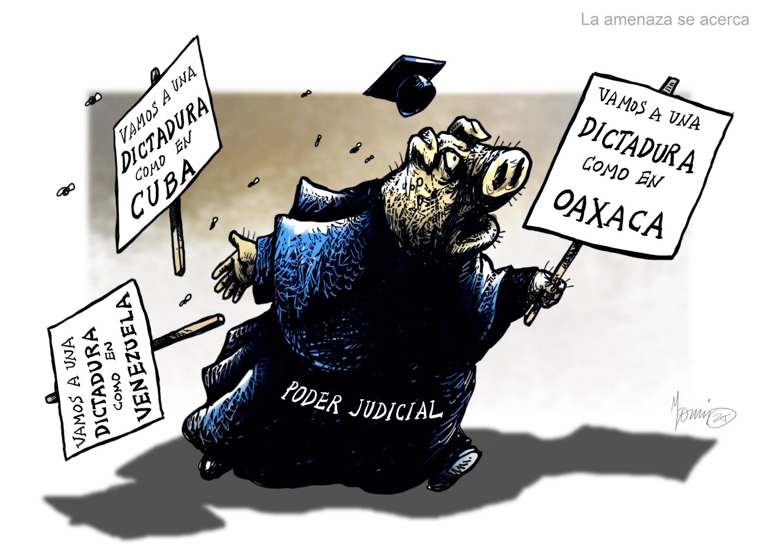 La amenaza se acerca