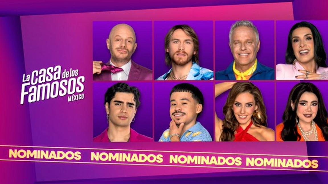 La Casa de los Famosos México 2025... ¿quiénes son los nominados de la quinta semana?