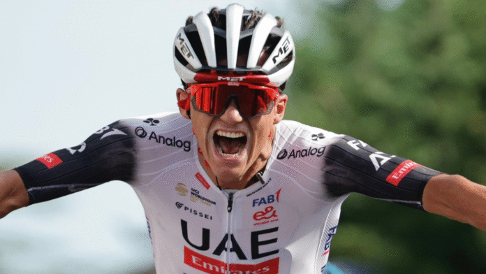 Isaac del Toro gana el GP Industria & Artigianato y suma su décima victoria del año