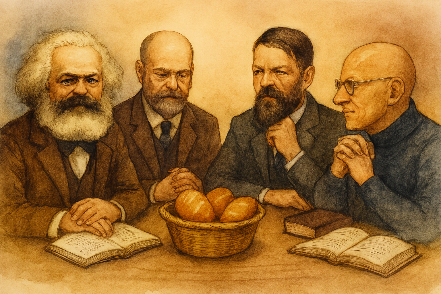 Café con Marx, Durkheim, Weber y Foucault (II)