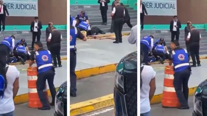 Menor de edad balea a abogado frente a juzgados en la colonia Doctores, en Ciudad de México