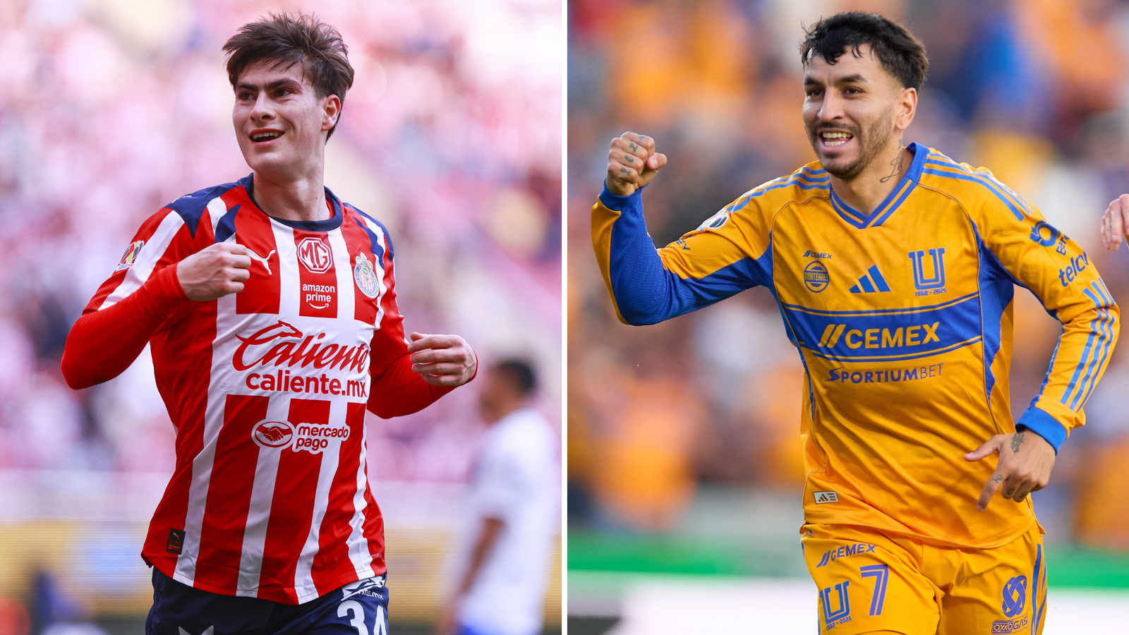 Chivas derrota a Rayados y Tigres domina al San Luis: así marcha la parte alta del Apertura 2025