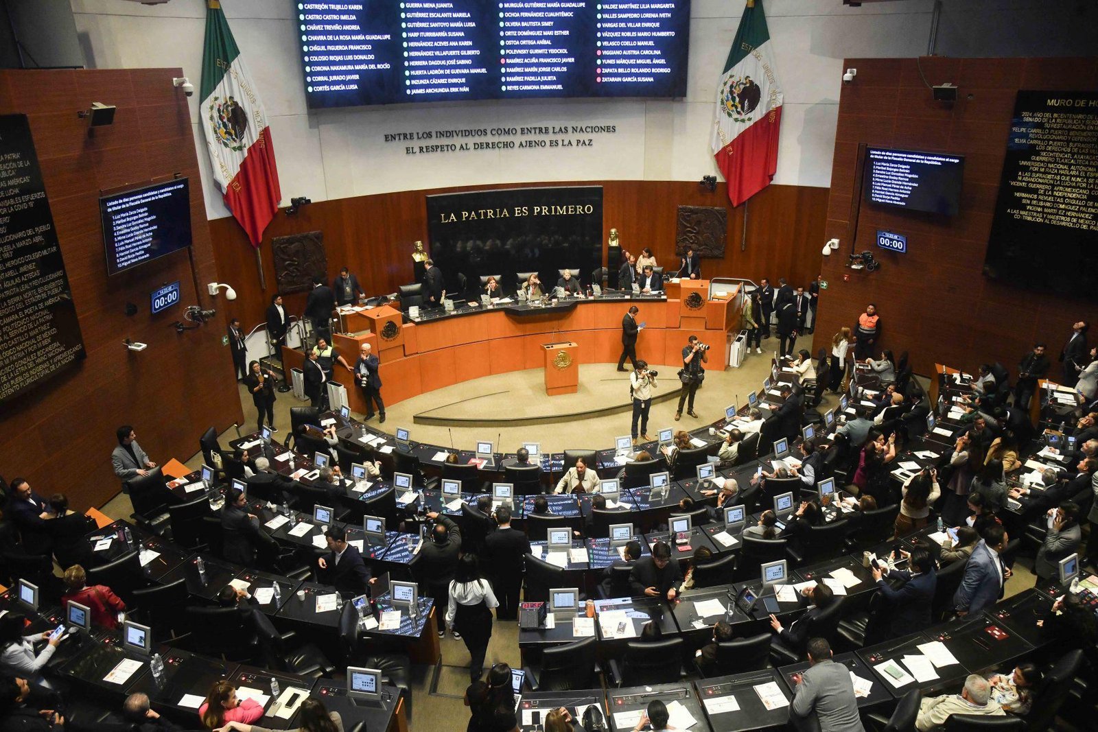 Organismos alertan riesgos en reforma de jueces sin rostro tras freno en el Senado