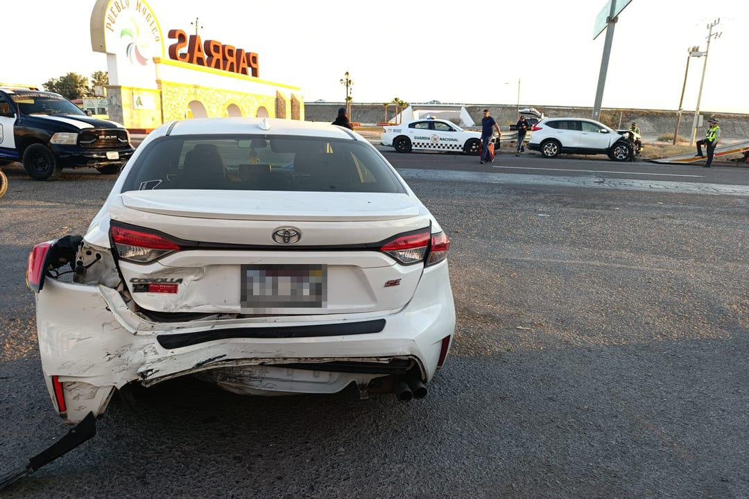 Fuerte choque por alcance deja 10 lesionados en Parras–Paila