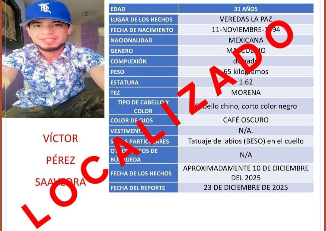 Torreón: Encuentran en anexo a joven reportado como desaparecido